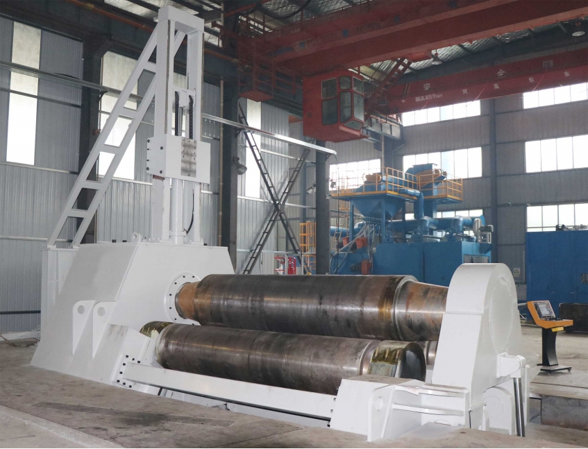 W12NC-100x300 Four Rollers Plate Bending Machine